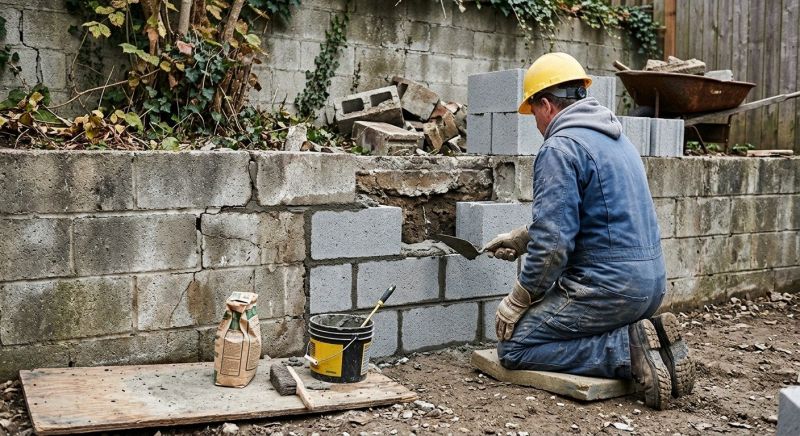 Block Wall Repair in Alpine, UT