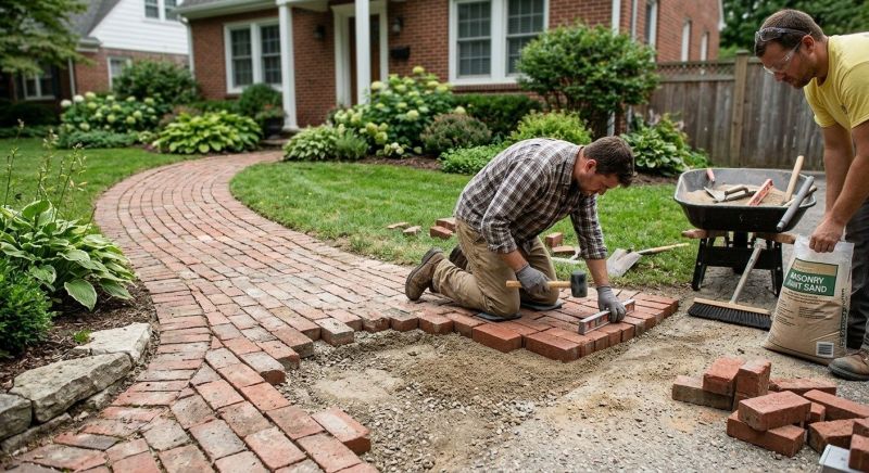 Brick Flatwork Repair in Draper, UT