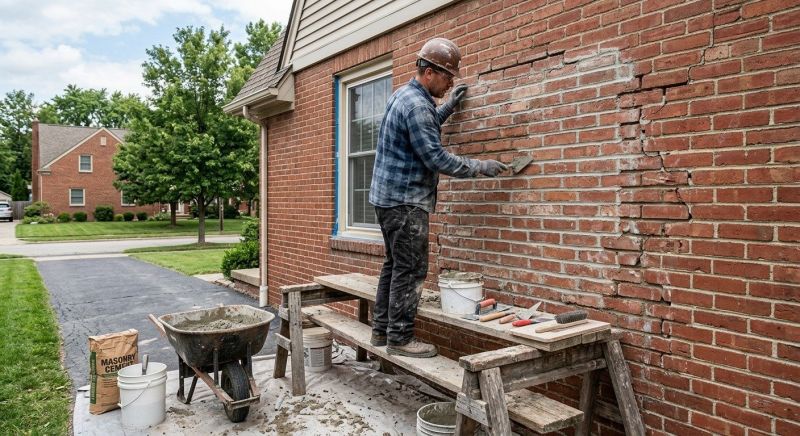 Brick Flatwork Repair in Oakley, UT