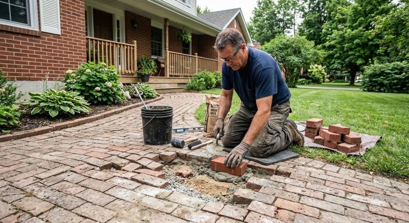 Brick Flatwork Repair in Summit County, UT