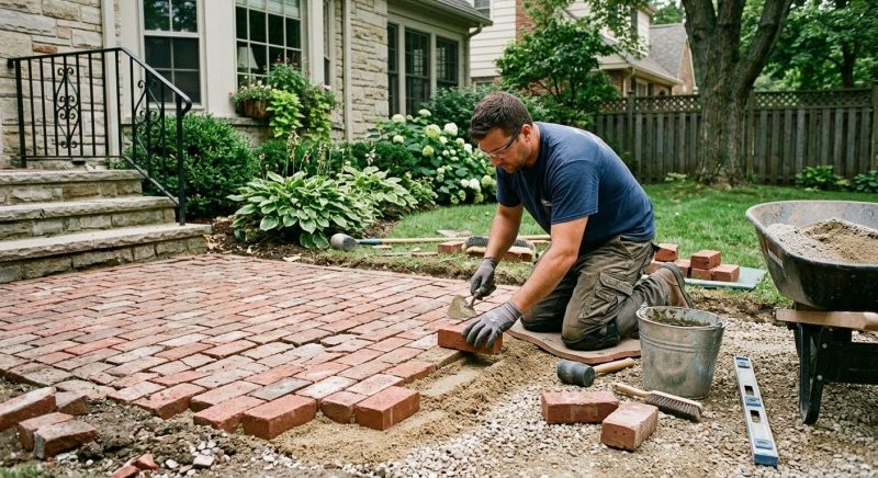 Brick Hardscape Repair in Park City, UT