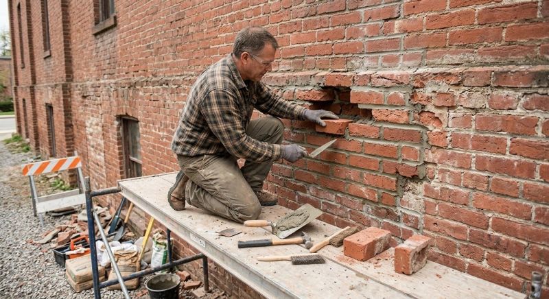 Brick Repair in Park City, UT