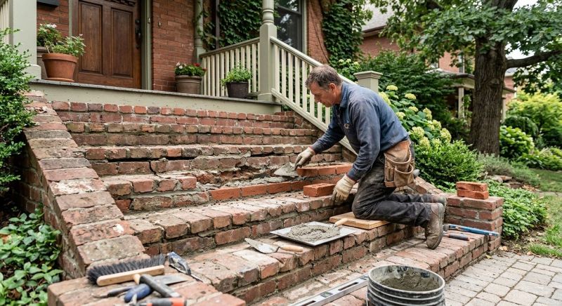 Brick Repair in Midvale, UT