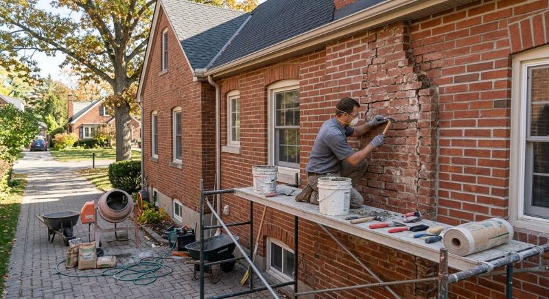 Brick Restoration in American Fork, UT