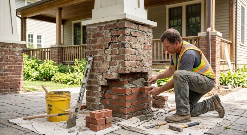Brick Restoration in Summit County, UT