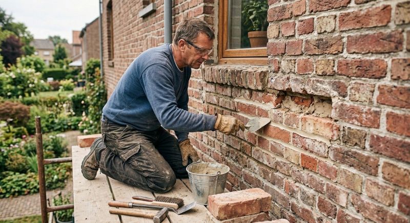 Brick Stairs Repair in Draper, UT