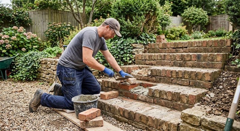 Brick Stairs Repair in Wasatch County, UT