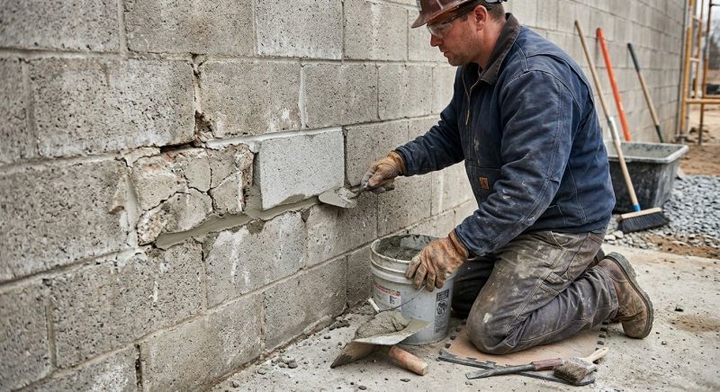 Brick Wall Repair in Midvale, UT