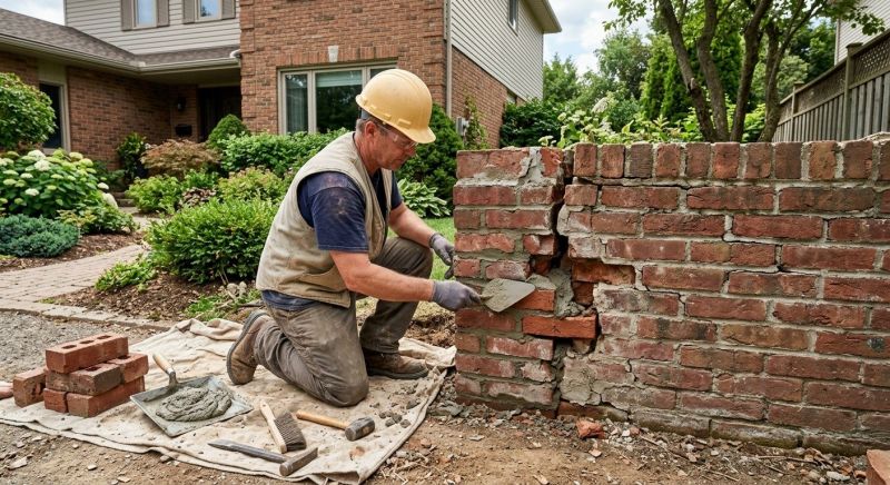 Brick Wall Repair in Sandy, UT