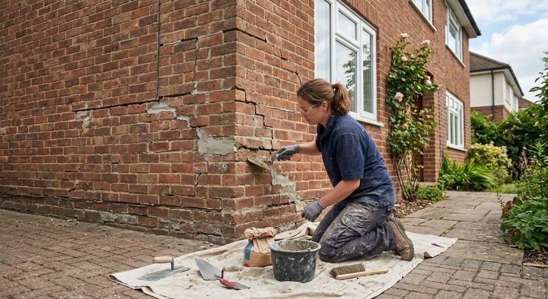 Brick Wall Repair in Sandy, UT
