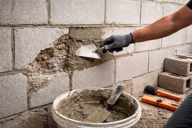 Concrete Block Repair in Coalville, UT