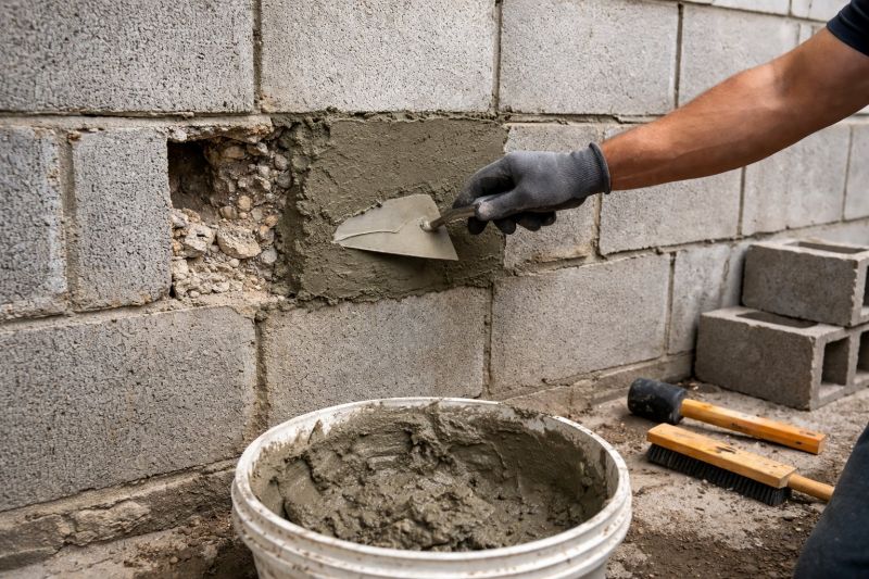 Concrete Block Repair in Millcreek, UT