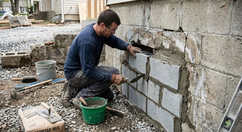 Concrete Block Repair in Wasatch County, UT