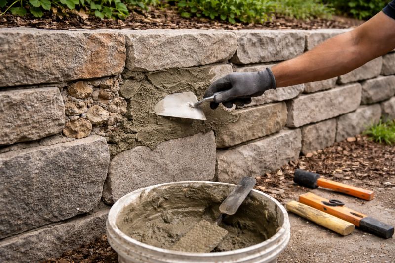 Retaining Wall Repair in Draper, UT