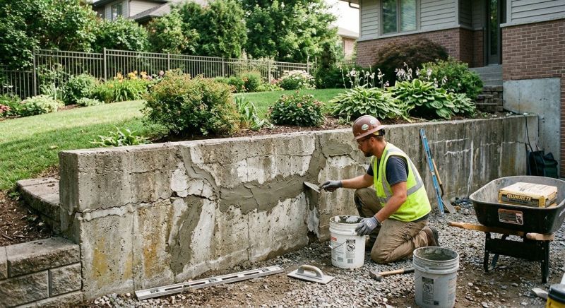 Retaining Wall Repair in Oakley, UT