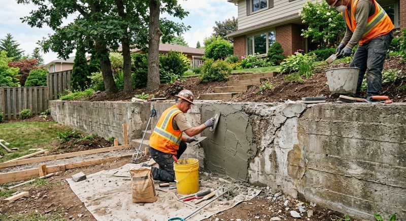 Retaining Wall Repair in Sandy, UT