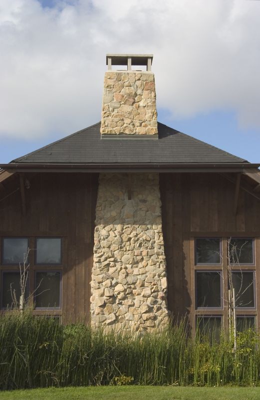 Stone Chimney Installation in Oakley, UT