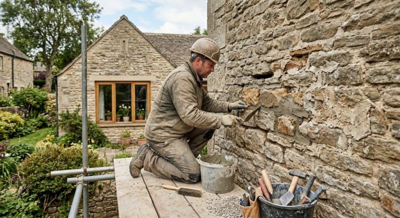 Stone Masonry Repair in Oakley, UT